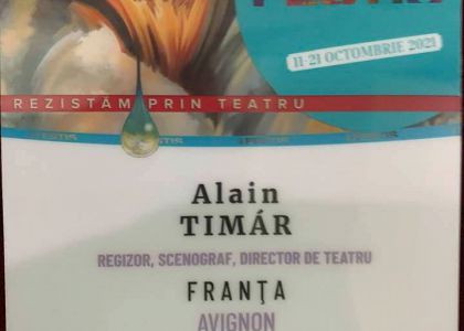 Alain Timár - invitat de onoare la FESTIS