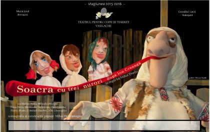 7 ani de teatru la Suceava - Soacra cu trei nurori, un spectacol al Teatrului „VASILACHE” Botoșani