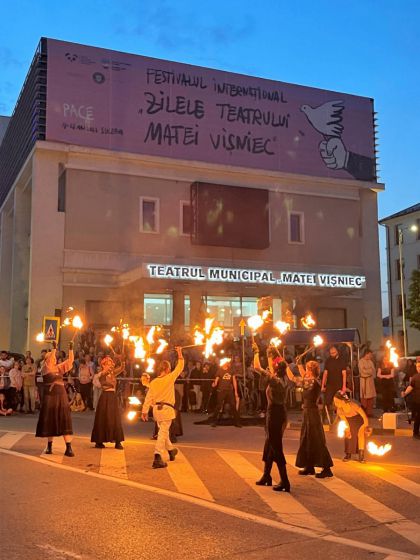 Final spectaculos al Festivalului Internațional „Zilele Teatrului Matei Vișniec” Suceava