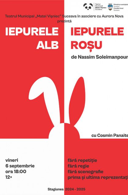 Iepurele alb, iepurele roșu