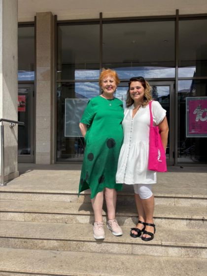 Katalin Czvikker, manager al Teatrului Szigligeti Oradea în vizită la TMMVS