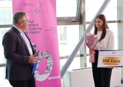 Concursul internaţional de dramaturgie „Matei Vişniec”. Festivitatea de premiere