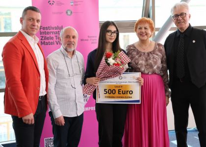 Concursul internaţional de dramaturgie „Matei Vişniec”. Festivitatea de premiere
