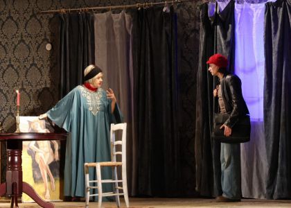 Bătrâna și hoțul, de Viorel Savin. Ateneul Național Român Iași