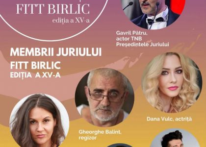 Actorul sucevean Alexandru Marin, în juriul Festivalului Internațional de Teatru pentru Tineret „Gr. V. Birlic”