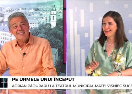 Pe urmele unui început. Adrian Păduraru la Teatrul Municipal Matei Vișniec Suceava