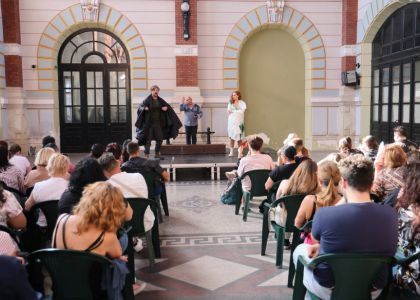 Spectacolul  OCCIDENT EXPRESS RO de Matei Vișniec a făcut parte din calendarul  actiunilor „Luna Diasporei” 2025