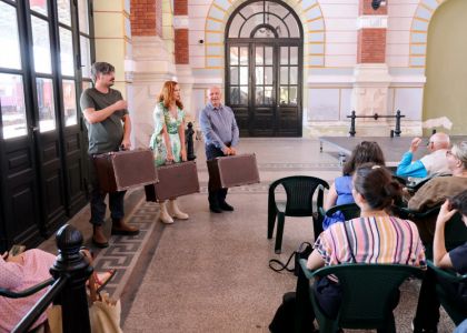 Spectacolul  OCCIDENT EXPRESS RO de Matei Vișniec a făcut parte din calendarul  actiunilor „Luna Diasporei” 2025