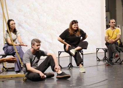 CABARETUL CUVINTELOR - primul spectacol montat de Matei Vișniec la teatrul care îi poartă numele