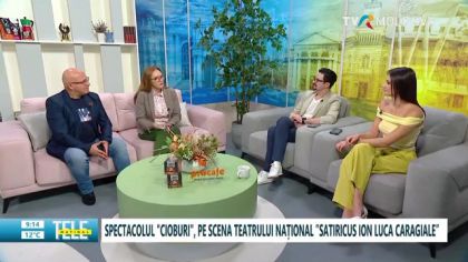 Alexandra Bandac Marian țși Cătălin Mândru invitați la TVR Moldova