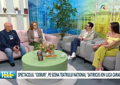 Alexandra Bandac Marian țși Cătălin Mândru invitați la TVR Moldova