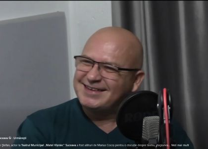 Actorul  Mîndru Cătălin Ştefan invitat la VIVA FM