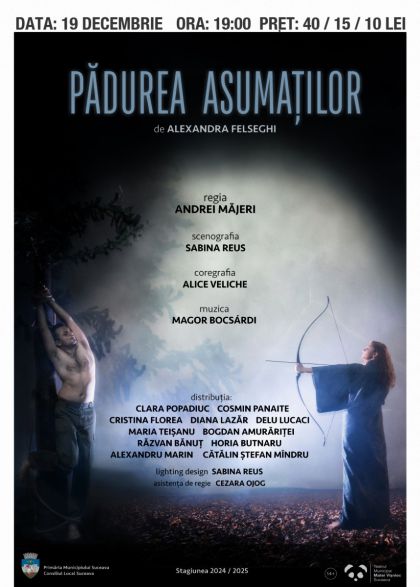 Pădurea asumaților, pe 19 decembrie, ultima reprezentație a anului