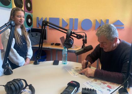 Adrian Păduraru invitat în redacția Radio InfoKids