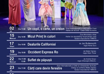 Programul lunii aprilie 2026