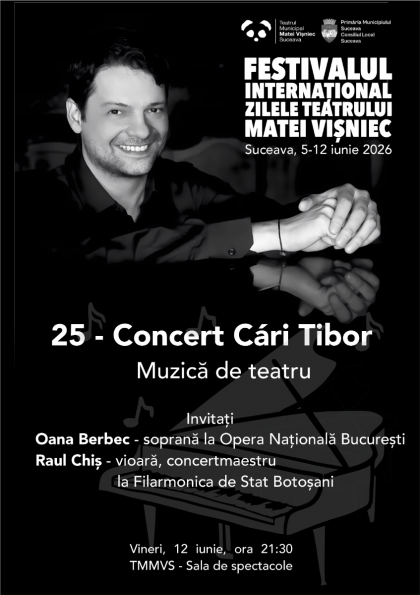 25 – Concert CÁRI TIBOR. Muzică de teatru