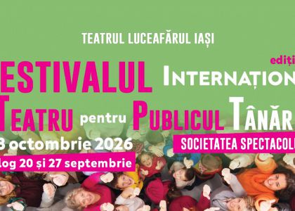 Teatrul Municipal „Matei Vișniec” Suceava participă la FITPTI Iași cu spectacolul „Cabaretul cuvintelor”, în regia autorului