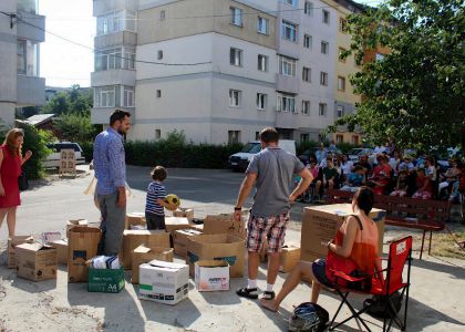 Teatru pe străzile Sucevei