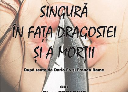 Singură în fața dragostei și a morții