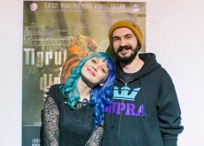 Premiera spectacolului "Tigrul din orașul nostru"