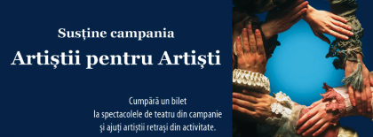 „Artiștii pentru artiști”, o campanie UNITER la care Teatrul Municipal „Matei Vișniec” Suceava spune DA