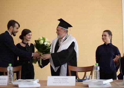 Matei Vișniec a fost numit Doctor Honoris Causa al Universității Naționale de Arte „George Enescu” din Iași