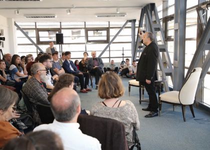 Întâlnire cu Constantin Chiriac și cărțile sale  Recital de poezie „Domnule și frate Eminescu”