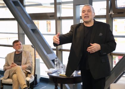 Întâlnire cu Constantin Chiriac și cărțile sale  Recital de poezie „Domnule și frate Eminescu”