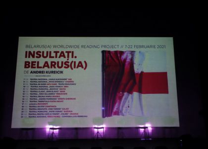 INSULTAȚI. BELARUS(IA) - Spectacol lectură