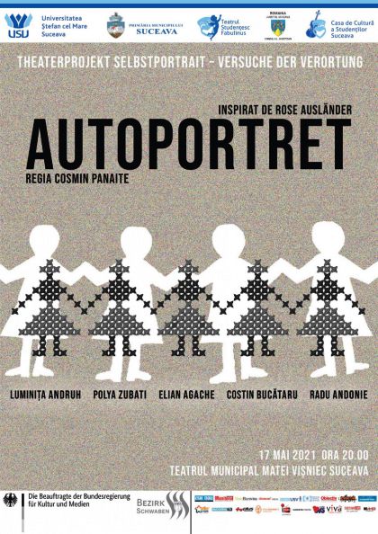 AUTOPORTRET - Teatrul Studențesc Fabulinus - luni, 17 mai, ora 20:00