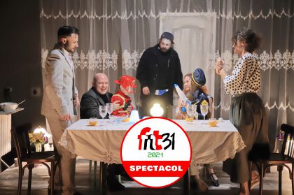 Spectacolul „Cântăreața Cheală” - selectat la FNT - revine în noiembrie pe scena TMMVS