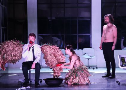 Spectacolul H.A.H. – Hidden Abuse Holdings  a revenit pe scena Teatrului Municipal „Matei Vișniec” Suceava