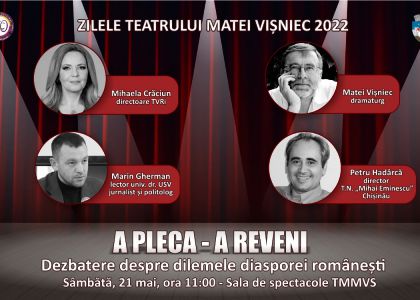 A pleca, a reveni – dezbatere despre problemele diasporei românești