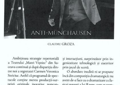 ANTI - MÜNCHAUSEN de Claudiu Groza