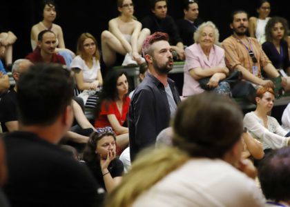 Actorul Cosmin Panaite, unul dintre cei 14 tineri regizori care au participant la Theater Networking Talents