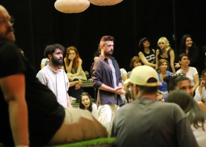 Actorul Cosmin Panaite, unul dintre cei 14 tineri regizori care au participant la Theater Networking Talents