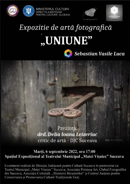 Expoziție de artă fotografică "Uniune" a artistului Luca Sebastian