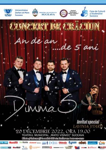 Concert de Crăciun” - „An de an... de 5 ani, pe scena TMMVS