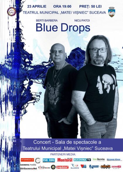 ”Blue Drops” se deschide către public, duminică, 23 aprilie