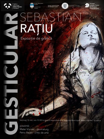 GESTICULAR - expoziție de grafică - Sebastian Rațiu