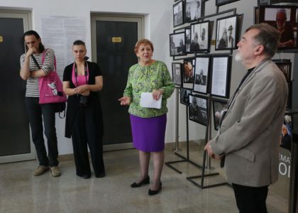 George Banu – Omul Poveste. Expoziție de fotografie, Luana Popa și Dinel Dumitru Teodorescu