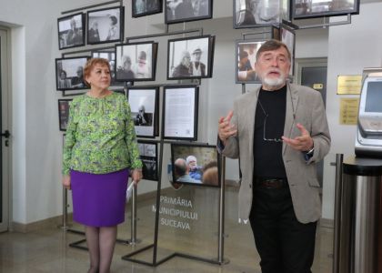 George Banu – Omul Poveste. Expoziție de fotografie, Luana Popa și Dinel Dumitru Teodorescu