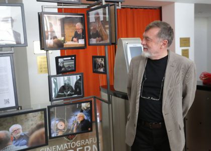 George Banu – Omul Poveste. Expoziție de fotografie, Luana Popa și Dinel Dumitru Teodorescu