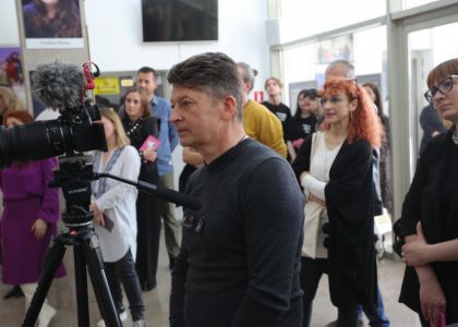 George Banu – Omul Poveste. Expoziție de fotografie, Luana Popa și Dinel Dumitru Teodorescu