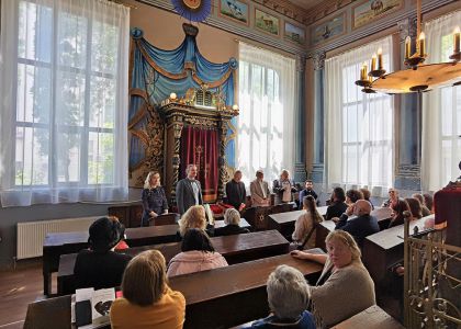 Impresionant spectacol-lectură în Sinagoga Gah, din centrul Sucevei de Cosmin ROMEGA