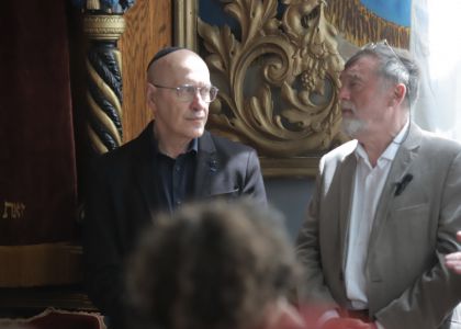 Memoria locurilor, memoria cuvintelor -Spectacol lectură cu Matei Vișniec și Alain Timár (Franța)