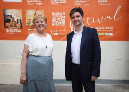 Președintele Institutului Cultural Român, domnul Liviu Jicman, s-a aflat ieri, în sala Théâtre des Halles - Avignon.