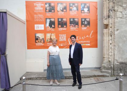 Președintele Institutului Cultural Român, domnul Liviu Jicman, s-a aflat ieri, în sala Théâtre des Halles - Avignon.