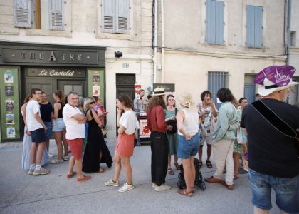 Spectacolul străzii și artiștii. Avignon
