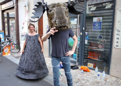 Spectacolul străzii și artiștii. Avignon